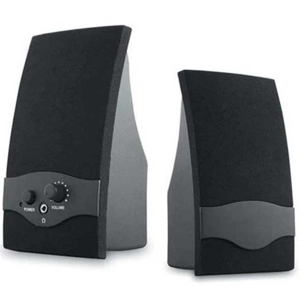 Snopy Sn-84 1+1 Siyah USB Hoparlör - Speaker  (2*2 Watt - 4 Ohm) ürün görseli 1