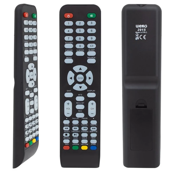 Sanyo DP42840 - DP52440 - SAN 928 / Profilo 50S18 / Selecline LE 32D11T2 / Nordmende Lcd Tv Kumanda ürün görseli 1