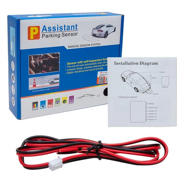 Powermaster Park Sensörü Ekranlı PM-3861 - Resim 3
