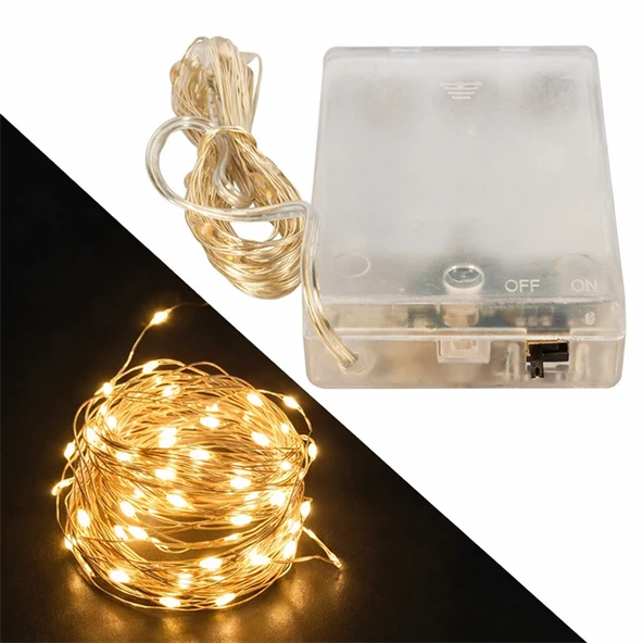 Powermaster PM-2564 3*AA Pilli Günışığı 10 Metre Kablolu Bağ Led ürün görseli 1