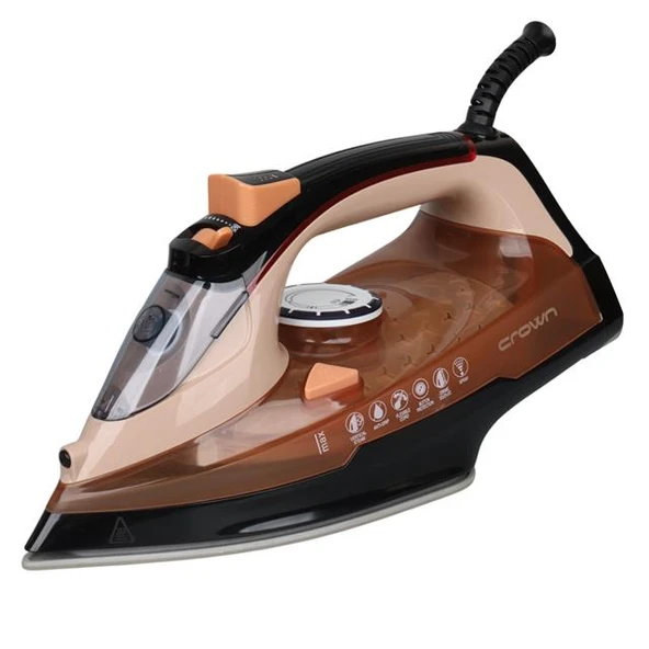 Crown CRW-7206 2200W Seramik Tabanlı Buharlı Ütü Rose ürün görseli 1