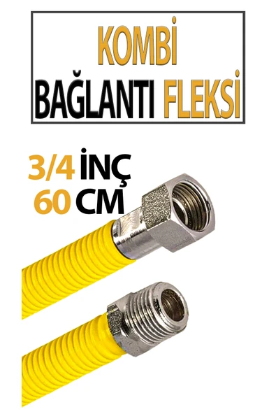 Kombi Bağlantı Fleksi 3-4'lük 60 Cm ürün görseli 1