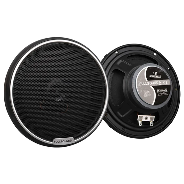 Fullsound FS-1650TK 16 CM 6'' 200 Watt Tweeterlı Kapaklı Oto Hoparlör (2'Li Takım) ürün görseli 1