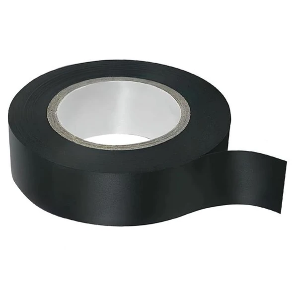 Globe NO2133 19Mm 25Yrd Vinil Alev Yürütmeyen İzole Bant 23 Metre Siyah Tekli ürün görseli 1