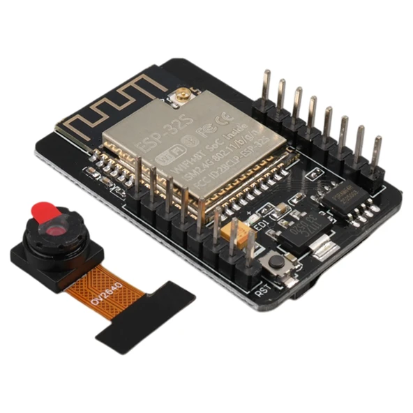 ESP32-CAM 2640S Wifi Bluetooth Geliştirme Kartı Dahili Kamera Ve Micro SD Kart Harici Anten Girişli Modül ürün görseli 1