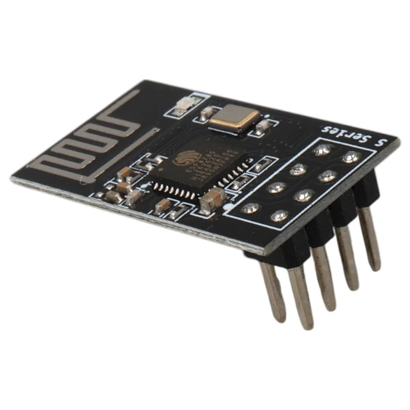 ESP-01S ESP8285 Wifi Seri Haberleşme Modülü Kablosuz Veri Aktarım Kartı ürün görseli 1