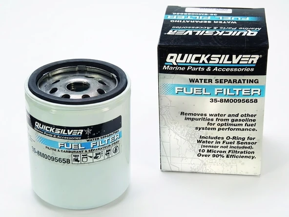 Quicksilver Mercury Optimax Dış Benzin Filtresi - Su Ayırıcı (35-8M0095658) ürün görseli 1