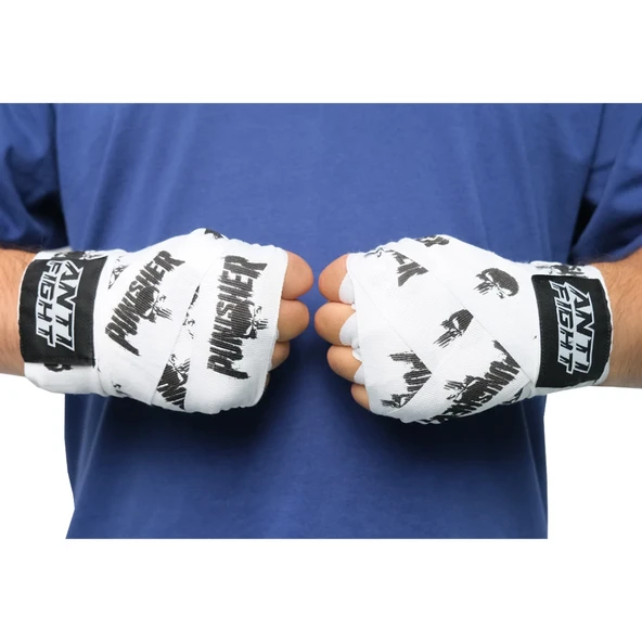 Anti Fight Punisher Beyaz Boks Bandajı ürün görseli 1