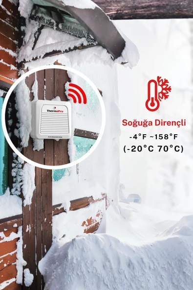 Thermopro TX7C ( TP280B-TP260B) Modelleri için İlave Dış Sensör - Resim 4