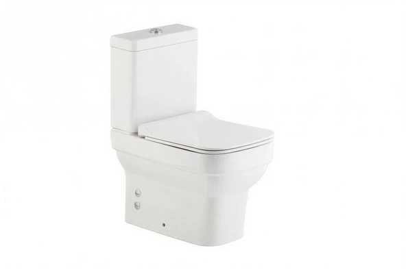 Seramiksan Bold Kanalsız Rimout Duvara Sıfır Klozet + Yavaş Kapanır Kapak + VitrA İç Takım Set ürün görseli 1