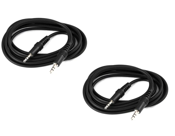 2 Adet Aux Kablosu 100 cm - Resim 2