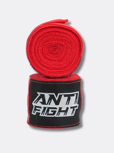 Anti Fight Kırmızı Boks Bandajı (3.5 Mt) ürün görseli 1