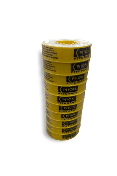 Teflon Bant 12 mm x 0,075 mm x 10 Metre (10 Adet) – Su Tesisatları İçin Sızdırmaz ve Dayanıklı ürün görseli 1