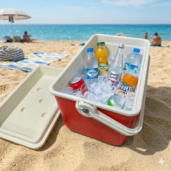 32 Lt Buzluk Termos (1015 Cooler Box) - Resim 6