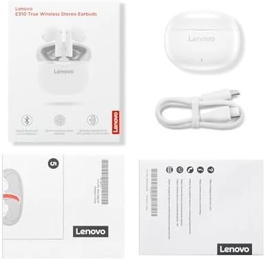 Lenovo E310 True Wireless Stereo Kulaklık Beyaz - Resim 6