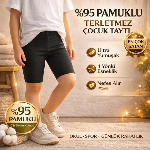 ÇOCUK KISA TAYT 2'li PAKET (2 ADET) ürün görseli 1