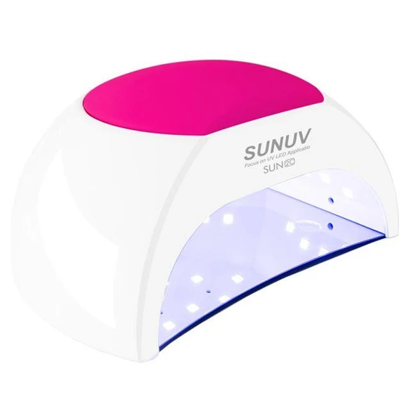 SunUv Sun 2C Manikür Tırnak Kurutucu UV Led Lamba Beyaz 48w ürün görseli 1