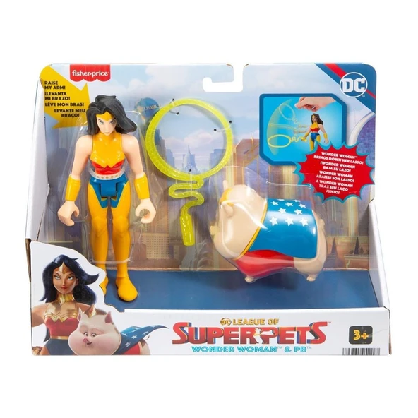 HGL01 Imaginext DC League of Super Pets -  Kahramanlar ve Hayvanlar HGL03 ürün görseli 1