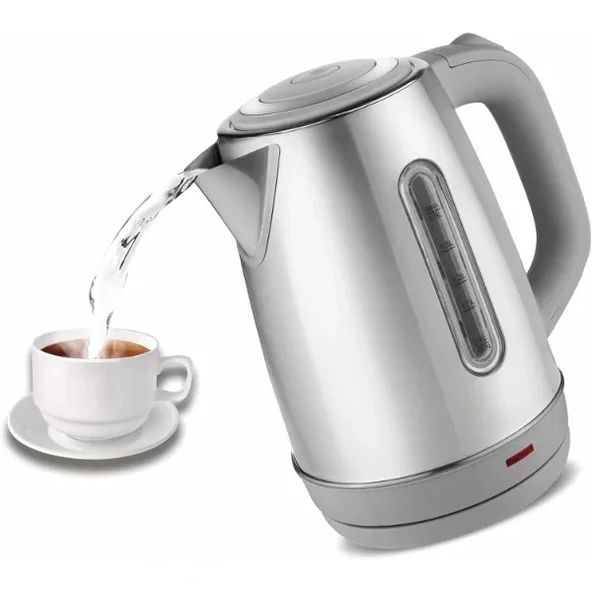 Crown CRW-7211 Paslanmaz Çelik Kettle - Resim 3
