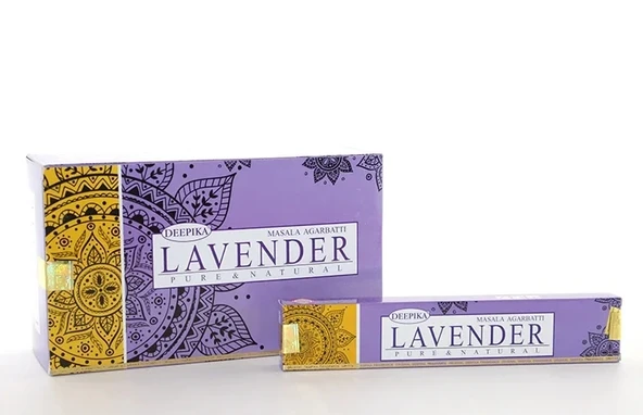 Deepika Lavender Aromalı Çubuk Tütsü ürün görseli 1