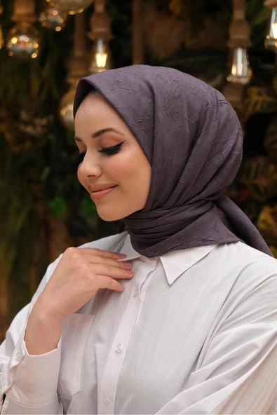 Bambu Kraş Eşarp (Tesettür Giyim, Hafif, Rahat, Şık, Yüksek Kalite, Hijab, Scarf, Shawl) ürün görseli 1