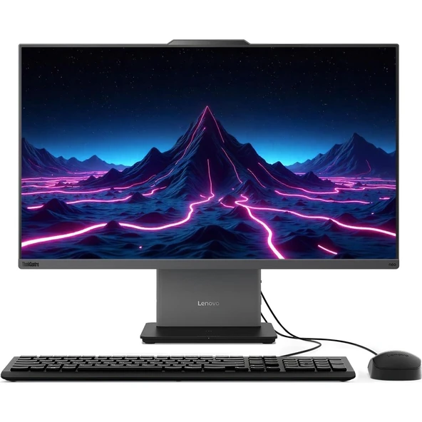 Thinkcentre Neo 50A 24 12SC000KTR13 I7-13620H 64GB 1tbssd 23.8" Fhd W11P All In One Bilgisayar ürün görseli 1