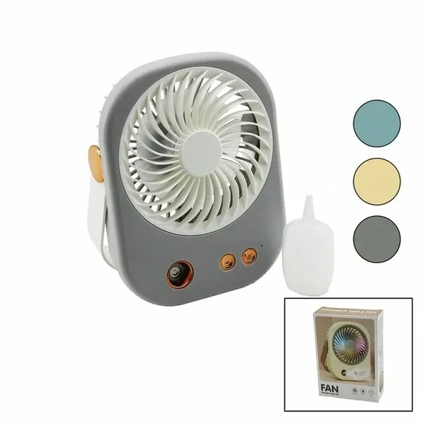 Su Spreyli Masaüstü USB Mini Fan ürün görseli 1