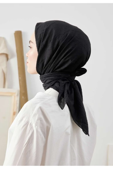 Bambu Kraş Eşarp (Tesettür Giyim, Hafif, Rahat, Şık, Yüksek Kalite, Hijab, Scarf, Shawl) ürün görseli 1