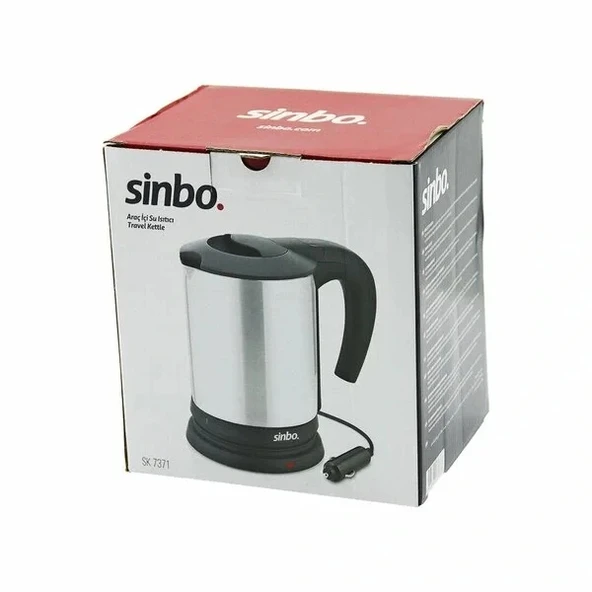 Sinbo Araç İçi Kettle Paslanmaz Çelik - Resim 3
