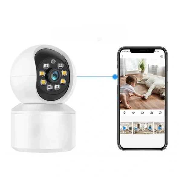 Uygulama Destekli Wi-Fi Ev Güvenlik Kamerası ürün görseli 1