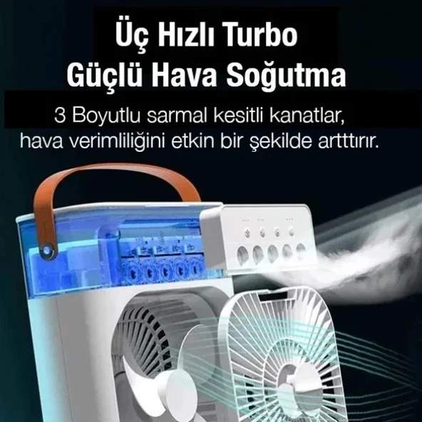 Su Hazneli Masa Vantilatörü - Resim 2