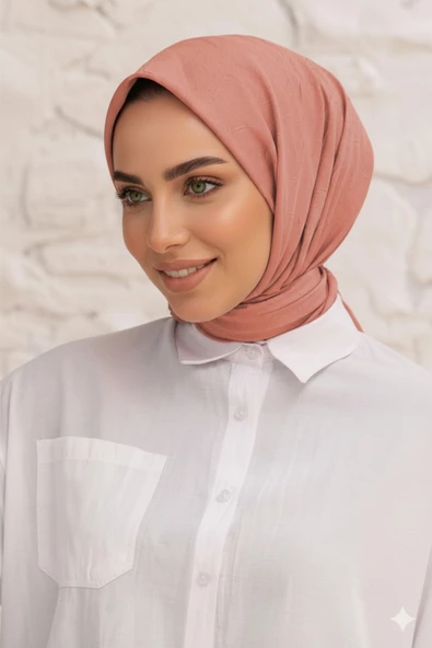 Bambu Kraş Eşarp (Tesettür Giyim, Hafif, Rahat, Şık, Yüksek Kalite, Hijab, Scarf, Shawl) ürün görseli 1