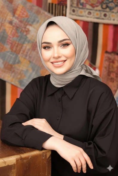 Bambu Kraş Eşarp (Tesettür Giyim, Hafif, Rahat, Şık, Yüksek Kalite, Hijab, Scarf, Shawl) ürün görseli 1