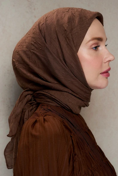 Bambu Kraş Eşarp (Tesettür Giyim, Hafif, Rahat, Şık, Yüksek Kalite, Hijab, Scarf, Shawl) ürün görseli 1