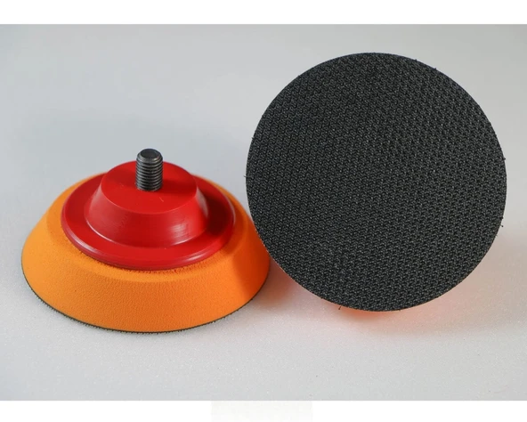 Cırtlı Sert PU Saplı Polisaj Taban 80x6 mm Sedef ürün görseli 1