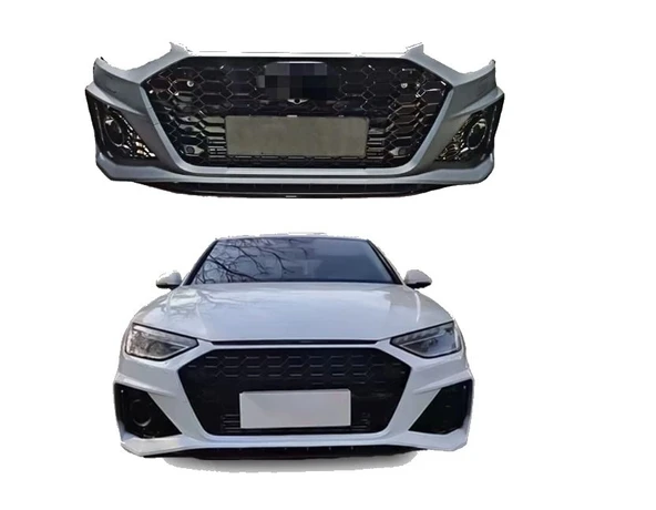 Audi A4 Rs4 Ön Tampon Komple Set 2021-2025 arası uyumlu Panjurlu ürün görseli 1