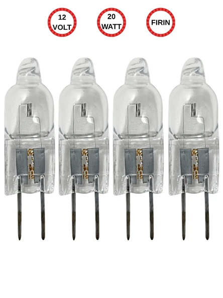 (4 Adet) Ledvance 12Volt 20W Sarı Işık G4 Duylu Fırın Ampulü ürün görseli 1