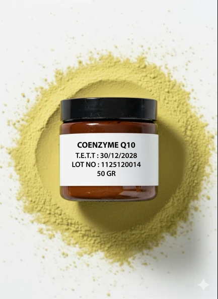 Koenzim Q10 (CoQ10) Toz Hammadde 50 gr. ürün görseli 1
