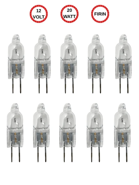 (10 Adet) Ledvance 12Volt 20W Sarı Işık G4 Duylu Fırın Ampulü ürün görseli 1