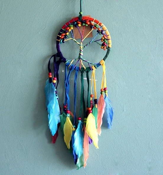 Rüya Kapanı Dream Catcher Hayat Ağacı Model 4 ürün görseli 1