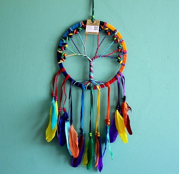 Rüya Kapanı Dream Catcher Hayat Ağacı Model 3 ürün görseli 1