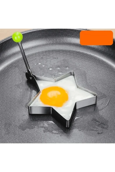 Metal Yıldız Omlet Krep Kalıbı ürün görseli 1