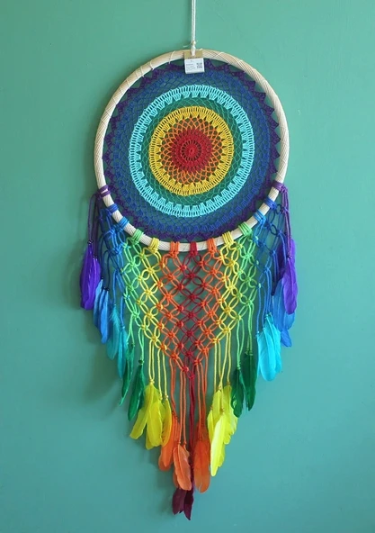 Rüya Kapanı Dream Catcher Model 17 ürün görseli 1