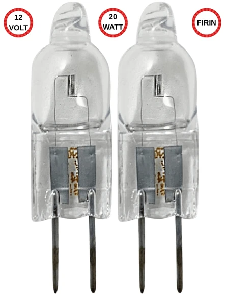 (2 Adet) Ledvance 12Volt 20W Sarı Işık G4 Duylu Fırın Ampulü ürün görseli 1