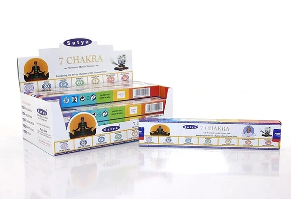 Satya 7 Chakra Tütsü ürün görseli 1
