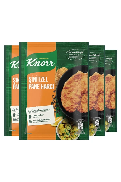 Knorr Şinitzel Pane Harcı 90 gr X 4 Adet - Resim 2