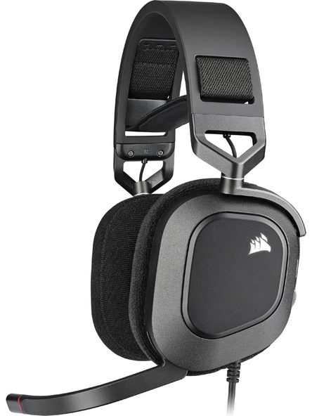 Corsair HS80 RGB USB CA-9011237-EU Siyah 7.1 Kablolu Kulak Üstü Oyuncu Kulaklığı ürün görseli 1