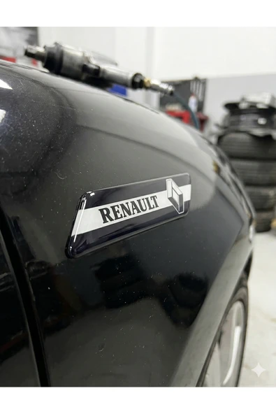 Damla Sticker Renault Dizayn Tasarım Çamurluk Logosu - Çamurluk Logosu Renault ürün görseli 1