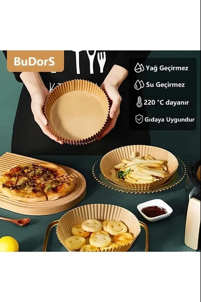 Fritöz Pişirme Kağıdı 50 Adet - Resim 4