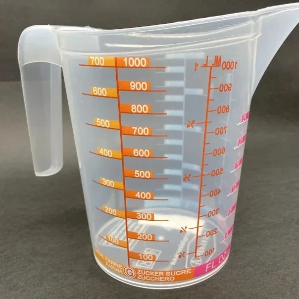 Özel Ölçü Kabı 1 Litre ürün görseli 1